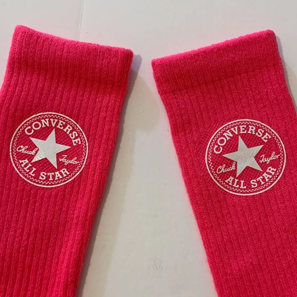 Converse neon pink
